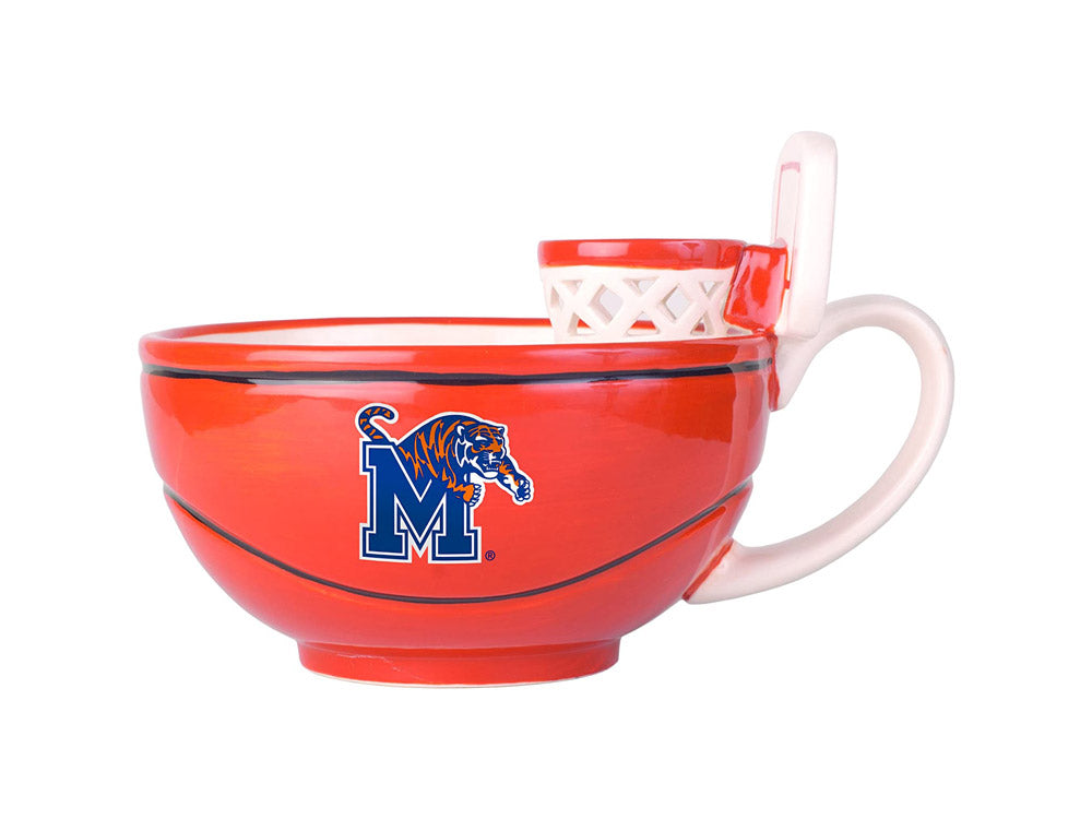 NCAA branded basketball mugs, The Mug with a Hoop! by MAX'IS Creations.