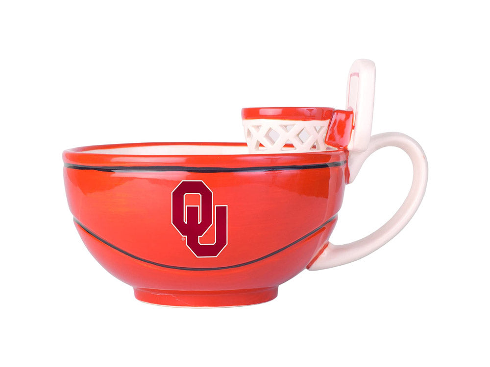 NCAA branded basketball mugs, The Mug with a Hoop! by MAX'IS Creations.