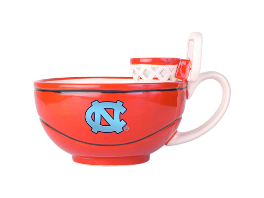 NCAA branded basketball mugs, The Mug with a Hoop! by MAX'IS Creations.
