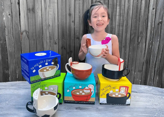 Dishwasher-Friendly Novelty Sports Mugs