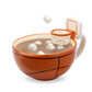 MAX’IS Creations' Basketball Mug isn’t just a mug — it’s an experience! Toss snacks into the hoop: Mini-marshmallows, cereal, crackers, veggies, or other fun snacks Makes mealtimes fun: Kids are excited to eat breakfast before school or enjoy snacks Brings unexpected joy to everyday moments: Turns snacks into playful, memorable experiences Bonding time: Encourage family interaction with playful mini trick shots Gift-ready packaging: Comes in a colorful, story-telling box perfect gift for sports fans.